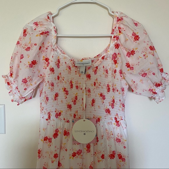 LoveShackFancy for Target Cosette Floral Dress XS - Picture 2 of 9